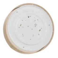 Plafondlamp Jute met beige kap, Ø 48 cm