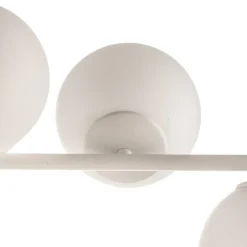 Plafondlamp Kabo, 1-arm, wit, 6-lamps