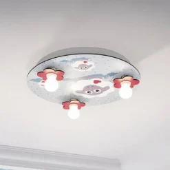 Plafondlamp Lalelu rond 3-lamps