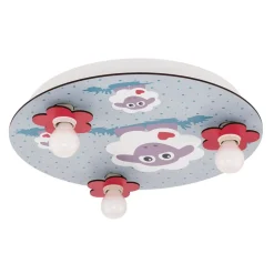 Plafondlamp Lalelu rond 3-lamps