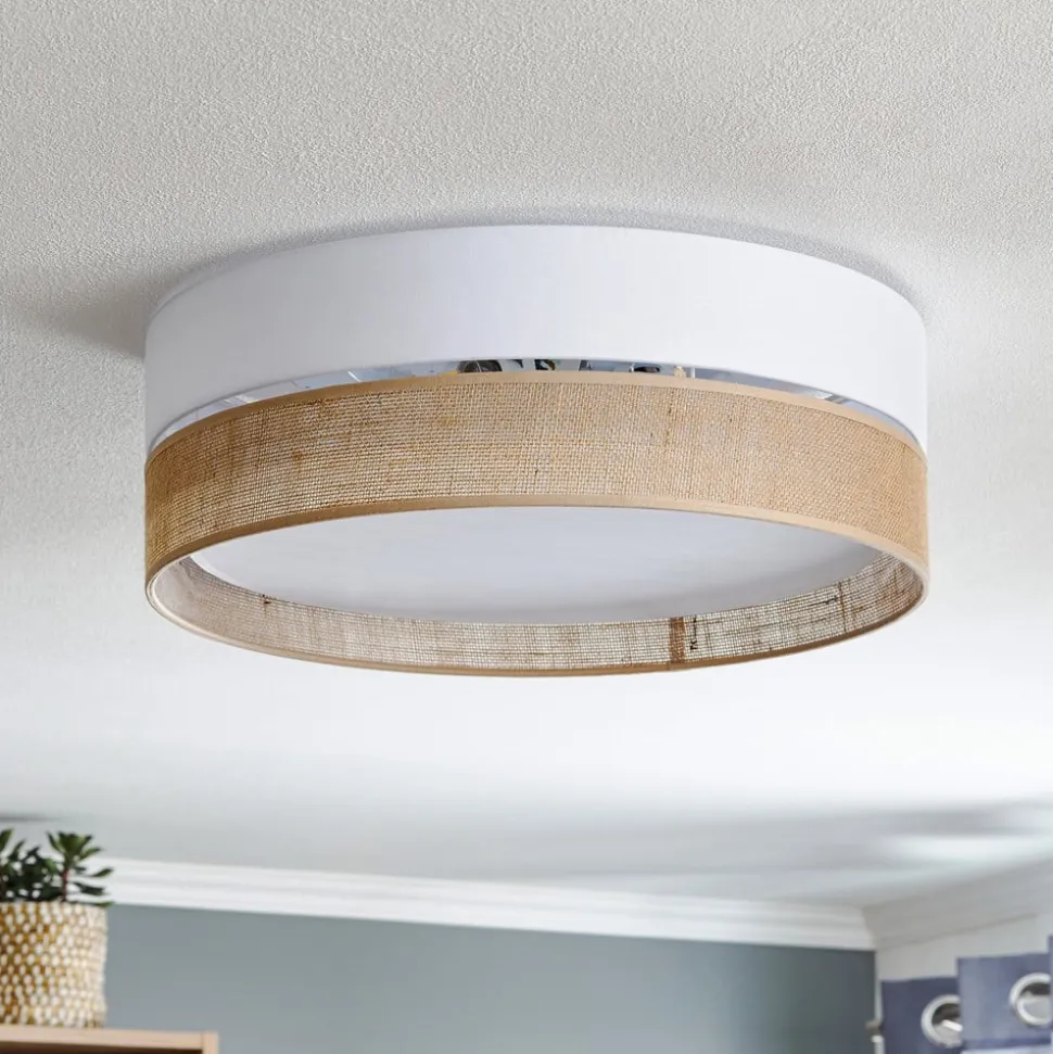 Plafondlamp Linobianco, Ø 45 cm