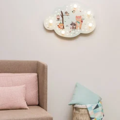 Plafondlamp Little Indians beeldwolk, mint