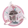 Plafondlamp Little Indians, Wasbeer Oskar, roze