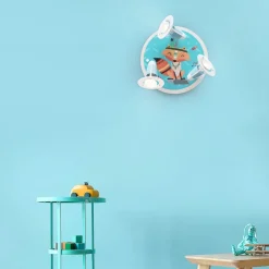 Plafondlamp Little Indians, Vos Filip, turquoise