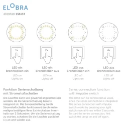 Plafondlamp luchtschip met Joe, blauw-rood-wit