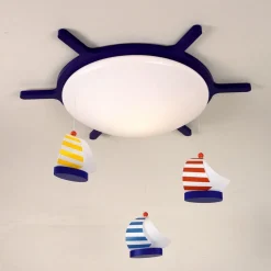 Plafondlamp met bootmotief SEGELBOOTE