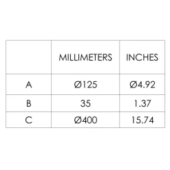 Plafondlamp Mogano, Ø40cm, koffiebruin