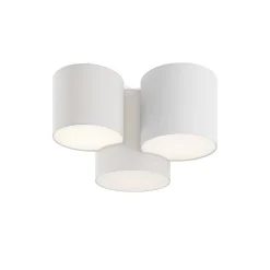 Plafondlamp Mona 3-lamps, wit