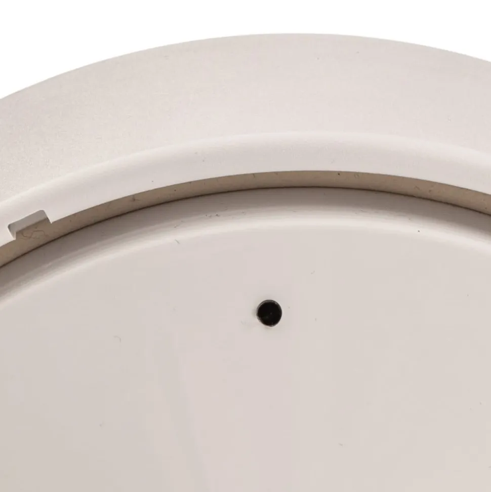 Plafondlamp Nook met heldere kap, wit