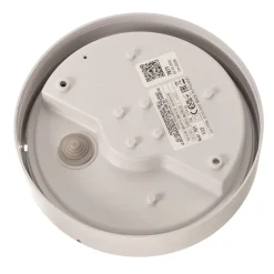 Plafondlamp Nook met heldere kap, wit