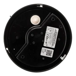 Plafondlamp Nook met heldere kap, zwart/goud