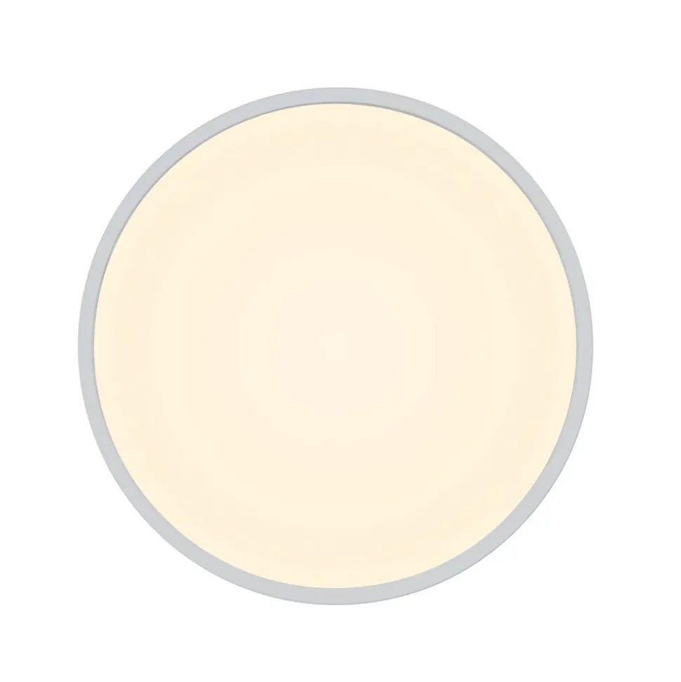 Plafondlamp Oja Smart, wit, Ø 42 cm