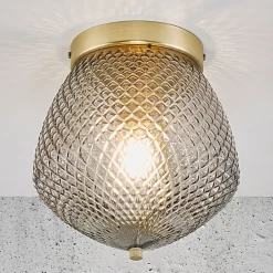 Plafondlamp Orbiform van glas