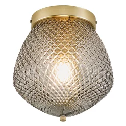 Plafondlamp Orbiform van glas