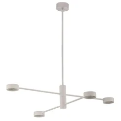 Plafondlamp Orbit IV, wit, 4-lamps