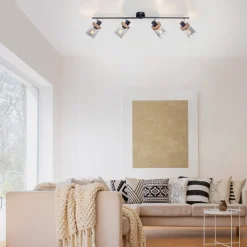 Plafondlamp Pasqual, 4-lamps