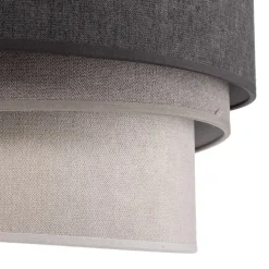 Plafondlamp Pastel Trio Ø 45 cm in 3 grijstinten