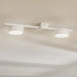 Plafondlamp Pills II, wit, 2-lamps