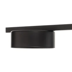 Plafondlamp Pills V, zwart, 5-lamps