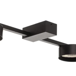 Plafondlamp Pills V, zwart, 5-lamps