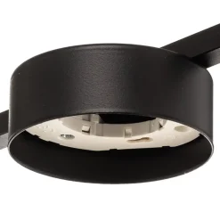 Plafondlamp Pills V, zwart, 5-lamps