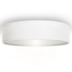 Plafondlamp Plafond Dream, Ø 40 cm, textiel, wit