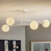 Plafondlamp Pregos 4, 4-lamps, wit