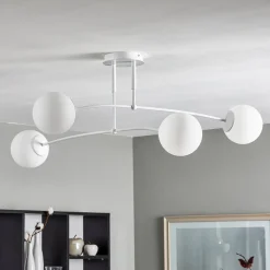Plafondlamp Pregos 4, 4-lamps, wit