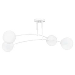 Plafondlamp Pregos 4, 4-lamps, wit