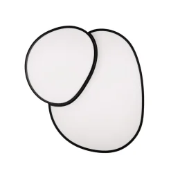 Plafondlamp Rise, zwart, 77 x 63 cm, CCT, dimbaar