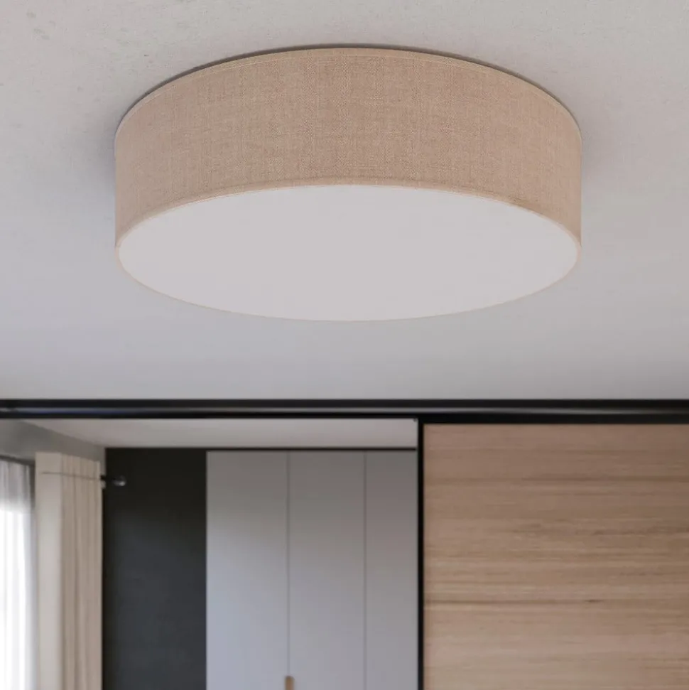 Plafondlamp Rondo, beige, Ø 60 cm