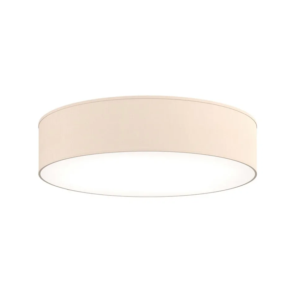 Plafondlamp Rondo, beige, Ø 60 cm
