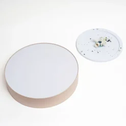 Plafondlamp Rondo, beige, Ø 60 cm