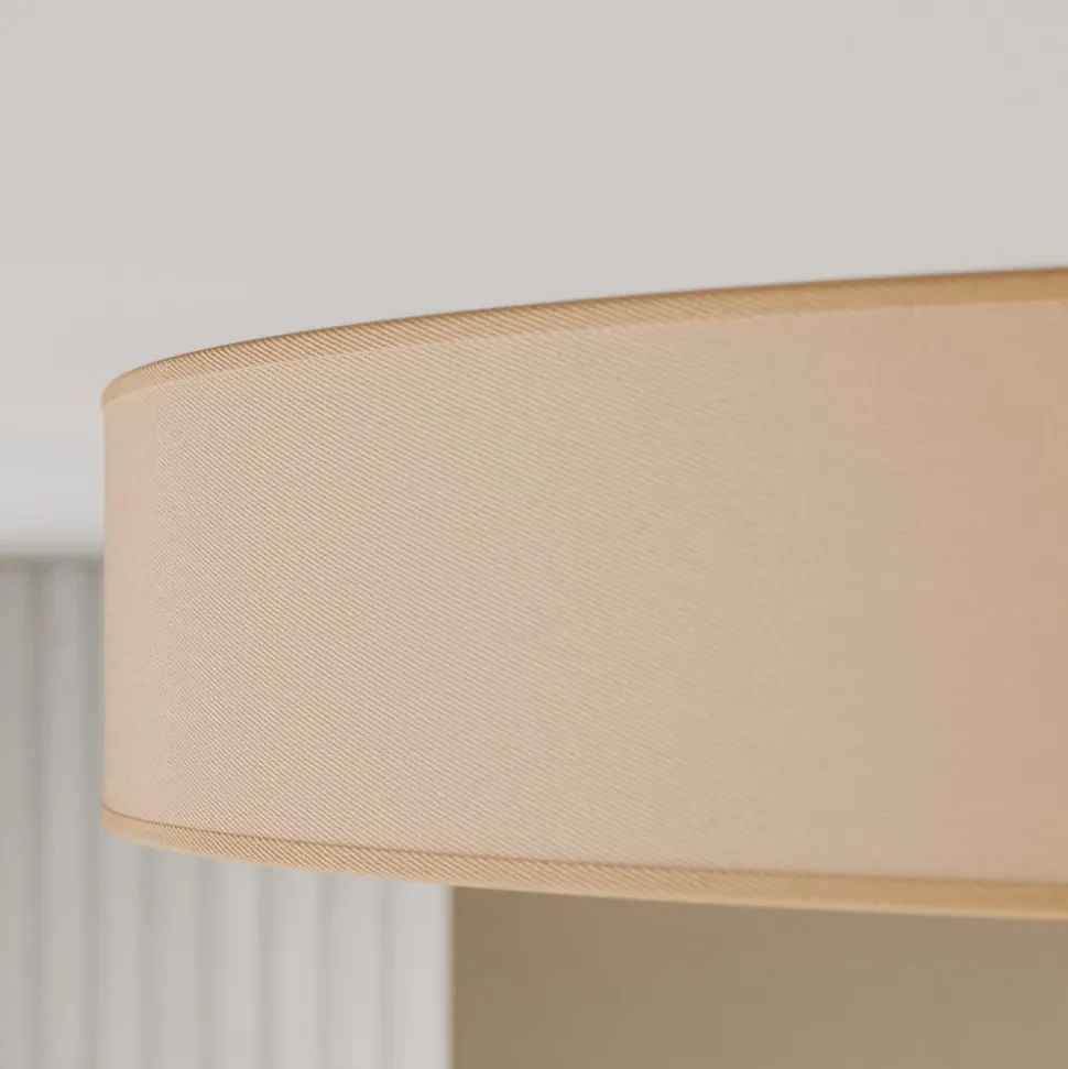 Plafondlamp Rondo, beige Ø 80 cm