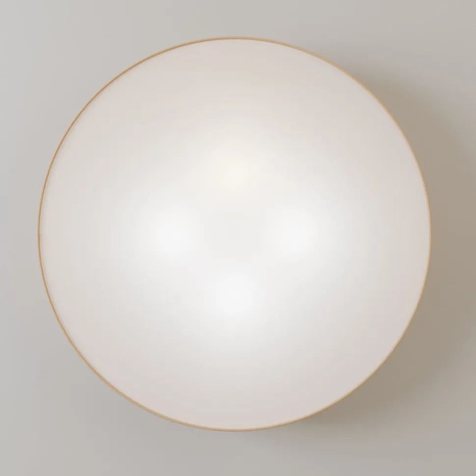 Plafondlamp Rondo, beige Ø 80 cm