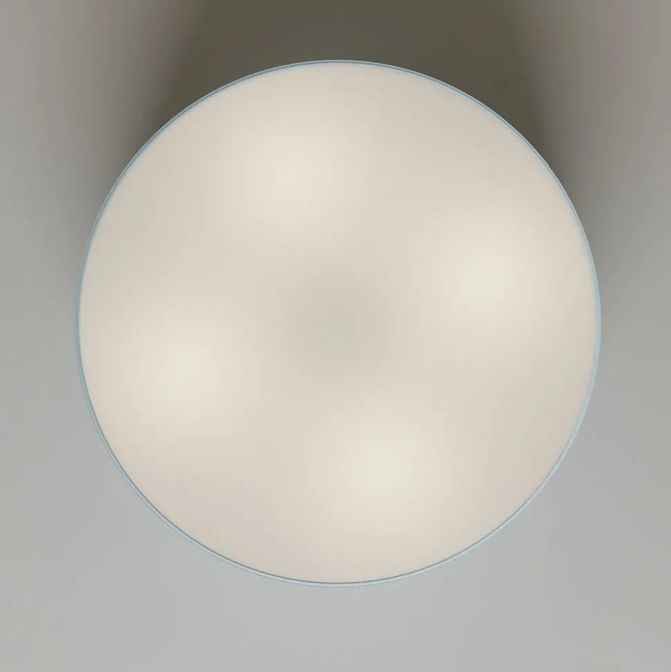 Plafondlamp Rondo, blauw, Ø 45 cm