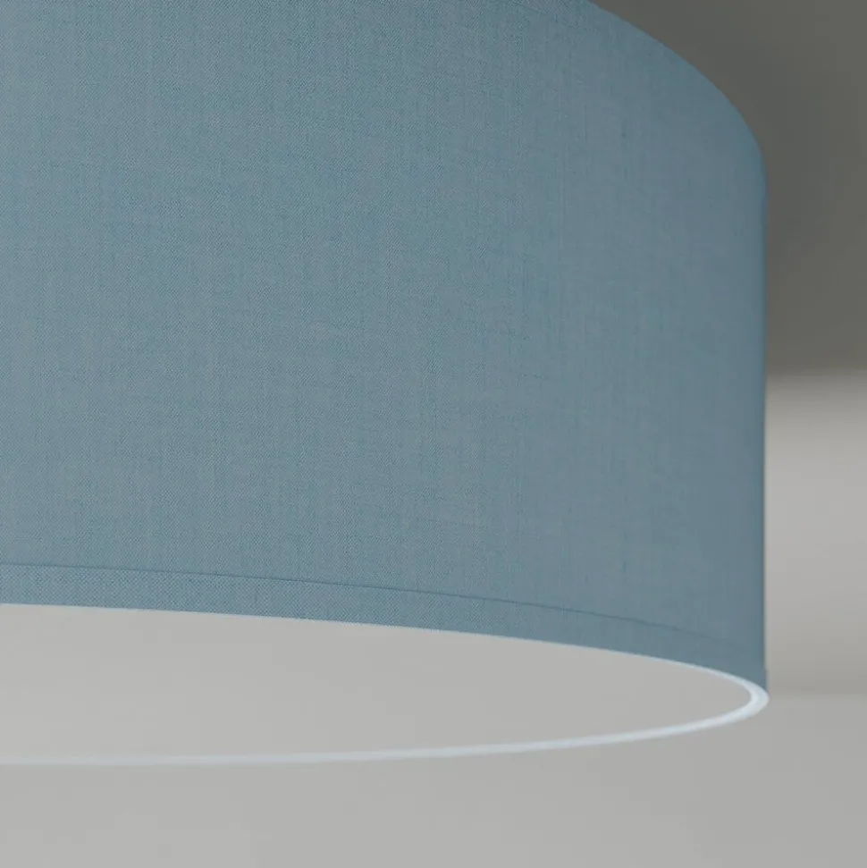 Plafondlamp Rondo, blauw, Ø 45 cm