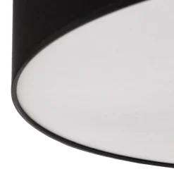 Plafondlamp Rondo, donkergrijs Ø 60 cm