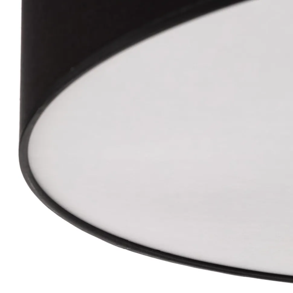 Plafondlamp Rondo, donkergrijs Ø 60 cm