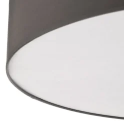 Plafondlamp Rondo, grijs Ø 80 cm