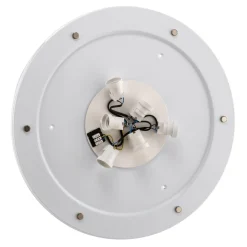 Plafondlamp Rondo, grijs Ø 80 cm