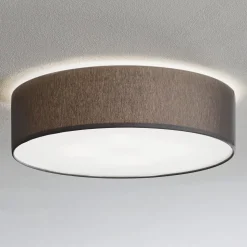 Plafondlamp Rondo, grijs Ø 45 cm