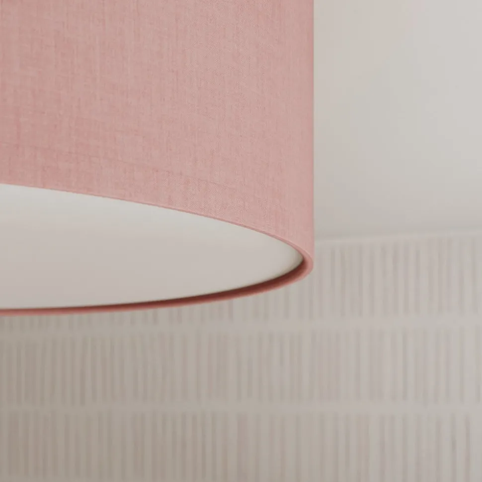 Plafondlamp Rondo Kids, Ø 38 cm, roze
