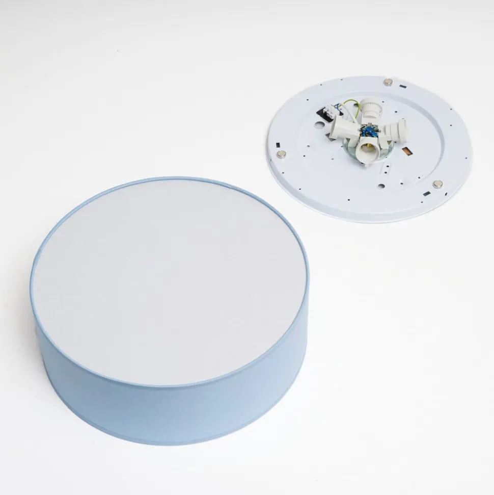 Plafondlamp Rondo Kids, Ø 38 cm, blauw