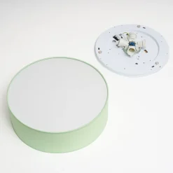 Plafondlamp Rondo Kids, Ø 38 cm, groen