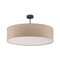 Plafondlamp Rondo met afstand, crème Ø 60 cm
