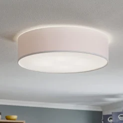 Plafondlamp Rondo, wit, Ø 50 cm