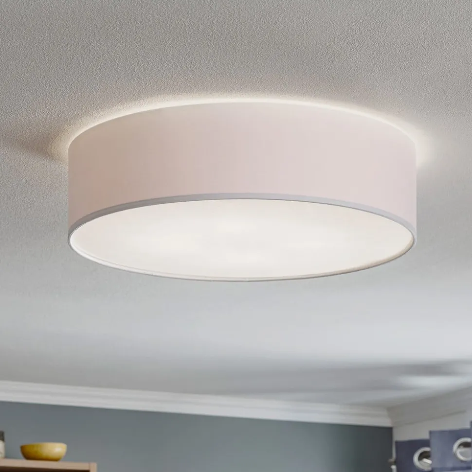 Plafondlamp Rondo, wit, Ø 50 cm