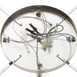 Plafondlamp Saten van kristal, 56 cm