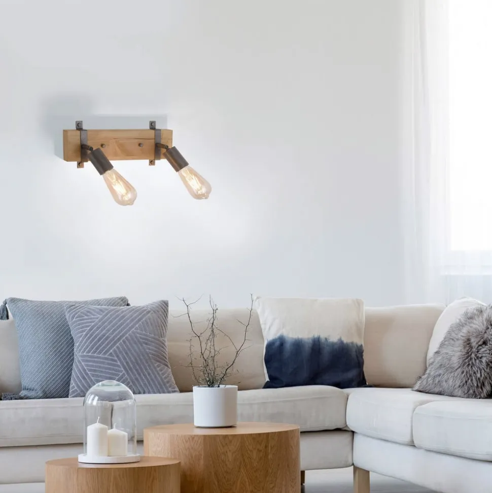 Plafondlamp Slat, zwenkbaar, 2-lamps